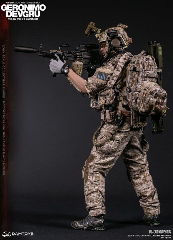 [DAM-78107] DEVGRU Operation Neptune Spear “GERONIMO”MK46 MOD1 GUNNER - Image 14