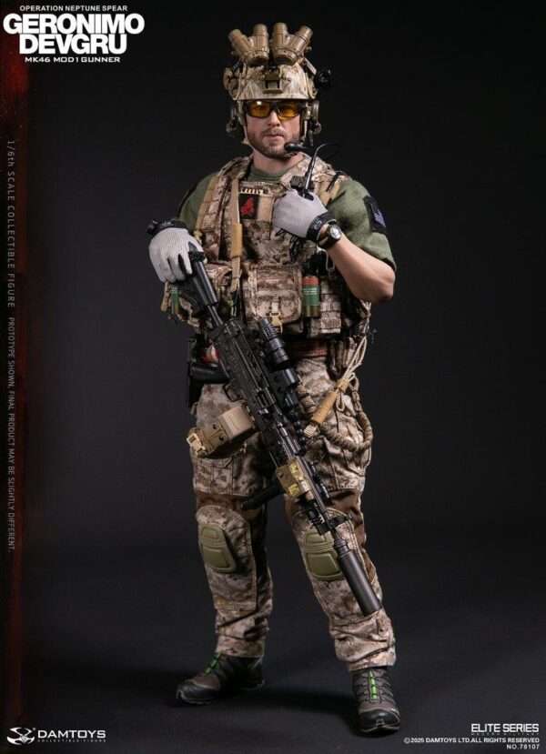 [DAM-78107] DEVGRU Operation Neptune Spear “GERONIMO”MK46 MOD1 GUNNER - Image 16