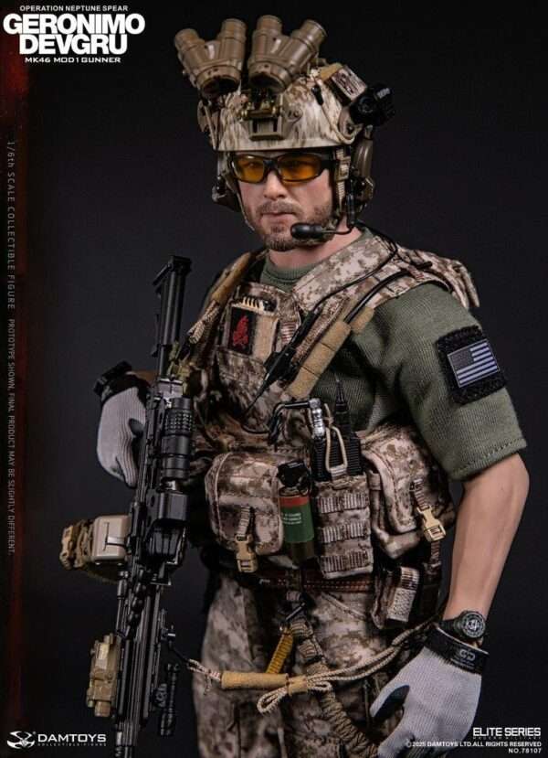 [DAM-78107] DEVGRU Operation Neptune Spear “GERONIMO”MK46 MOD1 GUNNER - Image 19
