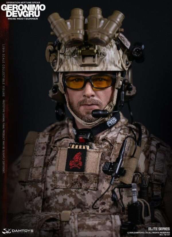 [DAM-78107] DEVGRU Operation Neptune Spear “GERONIMO”MK46 MOD1 GUNNER - Image 21