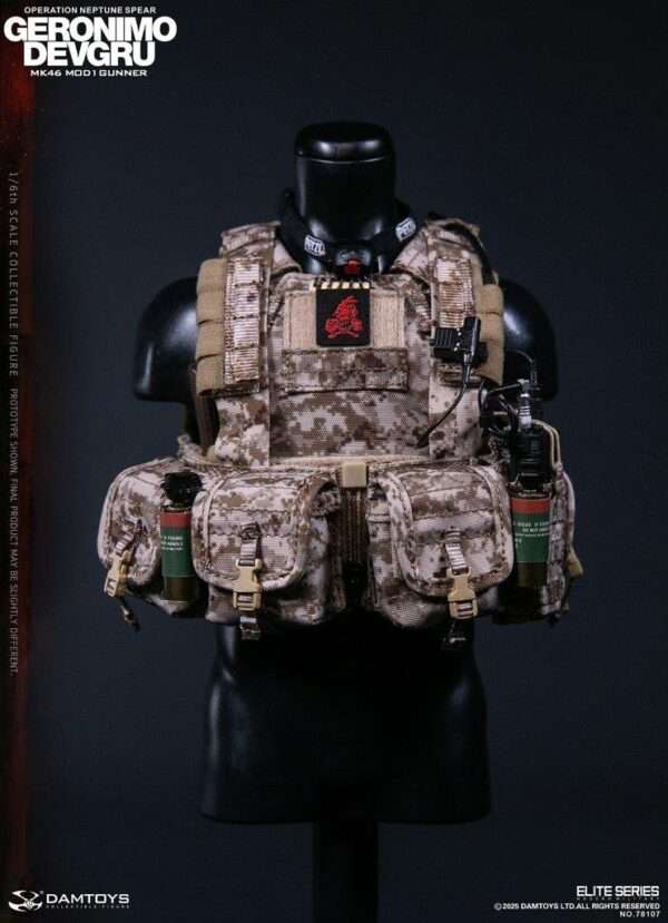 [DAM-78107] DEVGRU Operation Neptune Spear “GERONIMO”MK46 MOD1 GUNNER - Image 26