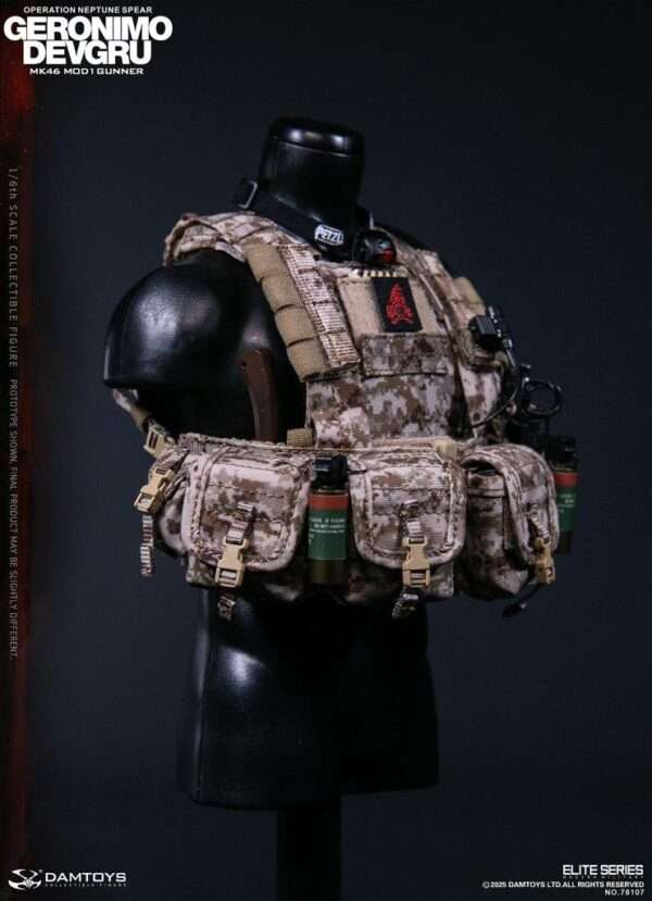 [DAM-78107] DEVGRU Operation Neptune Spear “GERONIMO”MK46 MOD1 GUNNER - Image 27