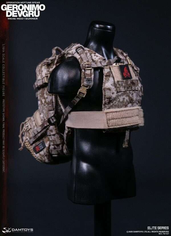 [DAM-78107] DEVGRU Operation Neptune Spear “GERONIMO”MK46 MOD1 GUNNER - Image 30