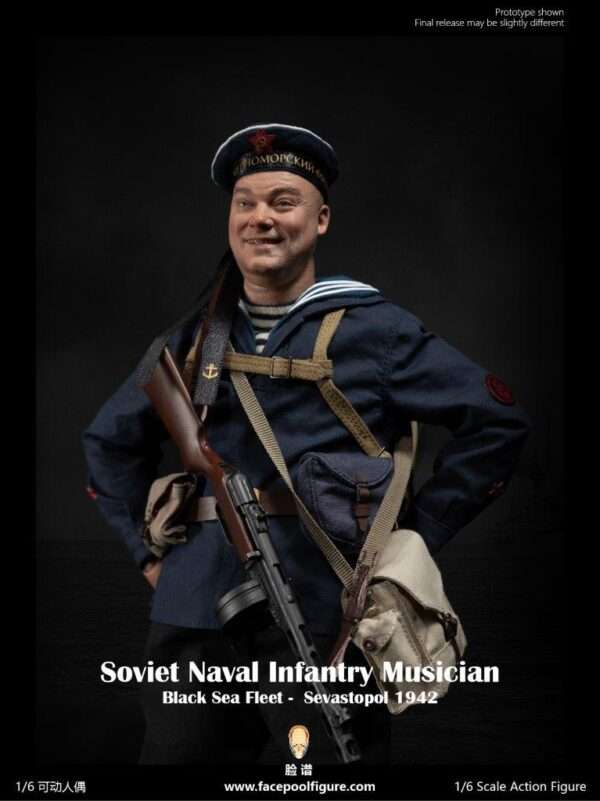 [FP-021A] Soviet Naval Infantry Musician Black Sea Fleet Standard Edition - Image 5