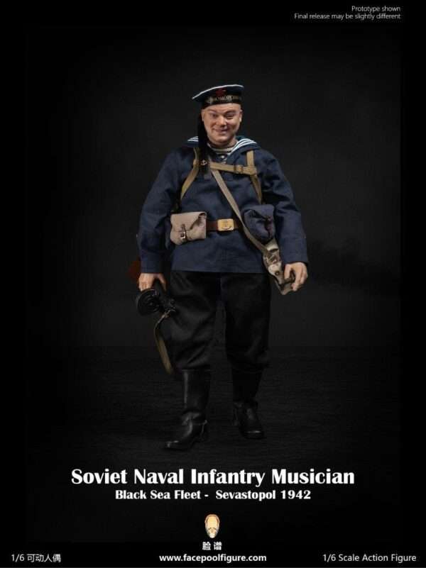 [FP-021A] Soviet Naval Infantry Musician Black Sea Fleet Standard Edition - Image 6