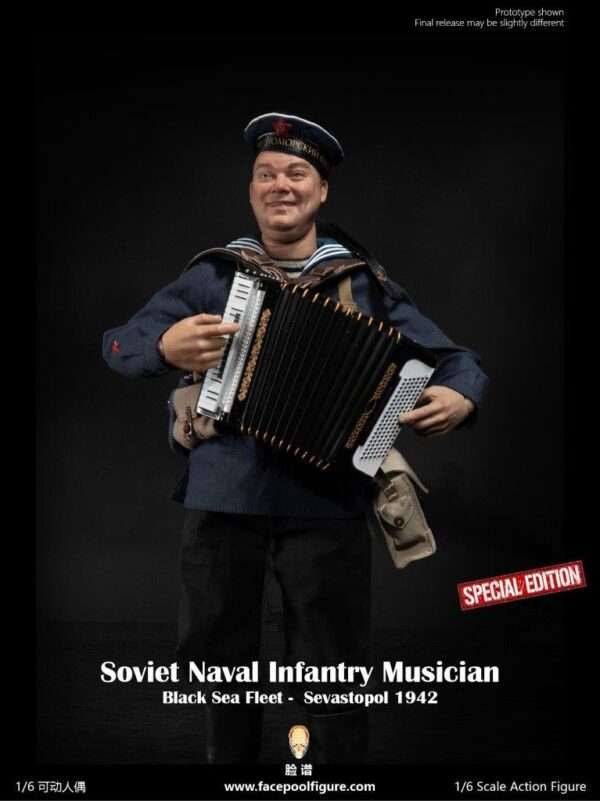 [FP-021B] Soviet Naval Infantry Musician Black Sea Fleet Special Edition - Image 8