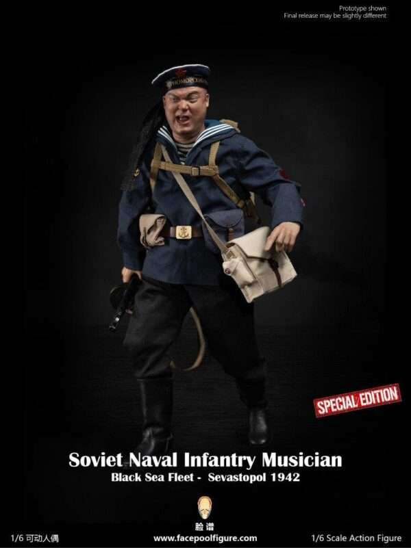 [FP-021B] Soviet Naval Infantry Musician Black Sea Fleet Special Edition - Image 7