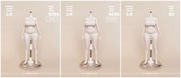 [PDT-S2-S4] 1/6 Movable Platinum Silicone Female Body