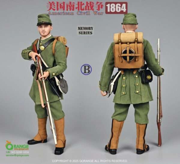 [QOM-1049] American Civil War 1864 Uniform - Image 8