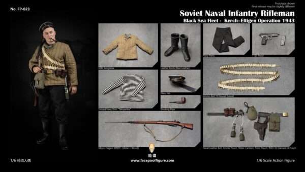 [FP-023A] Soviet Naval Infantry Rifleman – Black Sea Fleet Standard Edition
