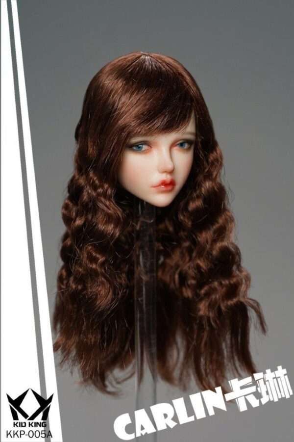 [KK-P005] Carlin Eyelash Transplant Head Sculpt - Image 5