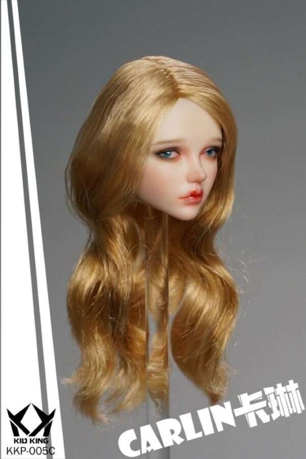 [KK-P005] Carlin Eyelash Transplant Head Sculpt - Image 14