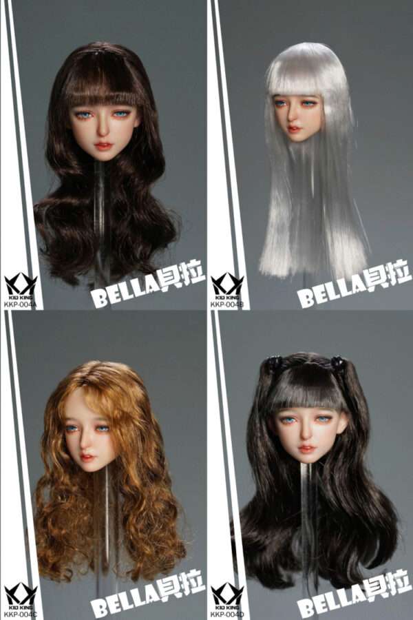 [KK-P004] Bella Movable Eye Head Sculpt - Image 2