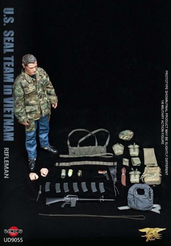 [UD-9055] U.S. SEAL Team Rifleman in Vietnam