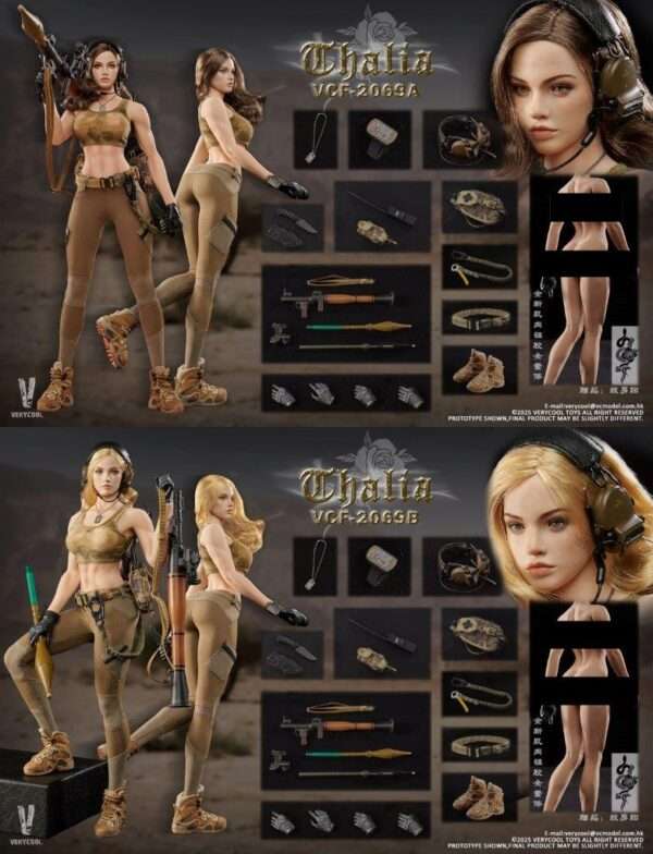 [VCF-2069] Desert Female Soldier Thalia