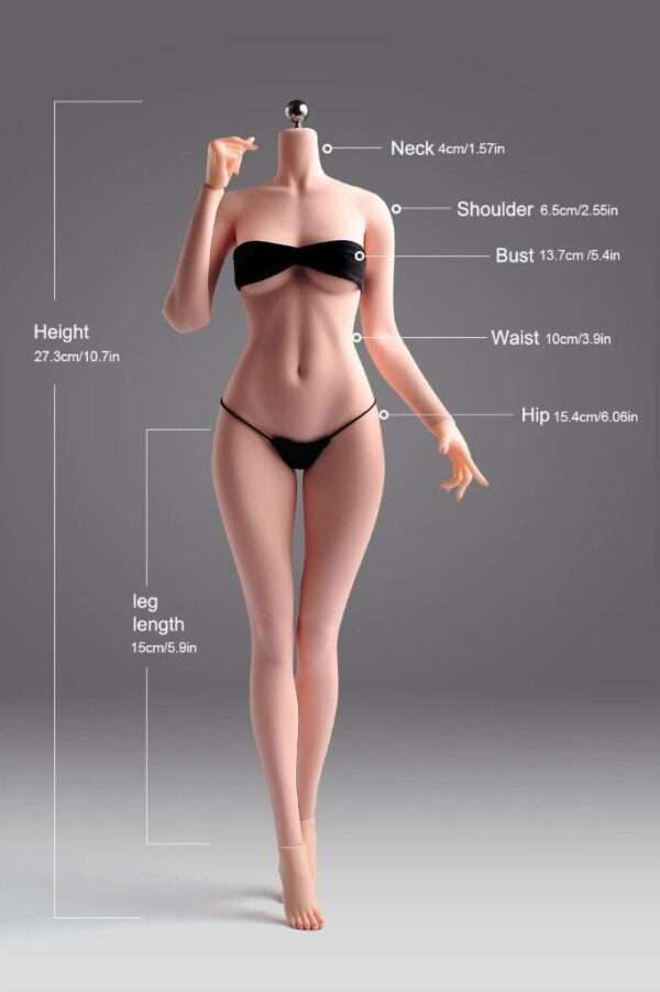 [ZZ-YM505] Female Pale Skin Large Breast Flexible Seamless Body
