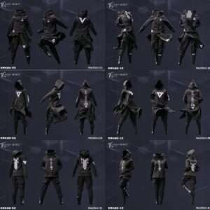 [VST-25XG112-13] Cyber Functional Outfit