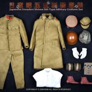 [BGM-015A] Japanese Invaders Shōwa 5th Type Military Uniform Set A