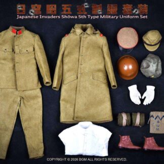 [BGM-015A] Japanese Invaders Shōwa 5th Type Military Uniform Set A