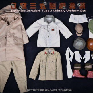 [BGM-016A] Japanese Invaders Type 3 Military Uniform Set A