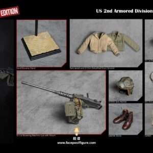 [FP-026B] US 2nd Armored Division Technician Sherman Tank Gunner Special Edition