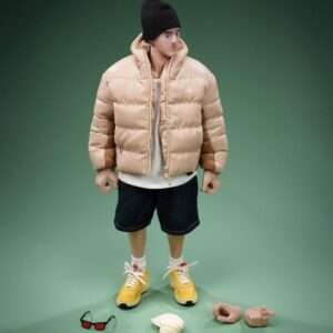 [TM-FB10150D] Sportswear Guy Tan Brown