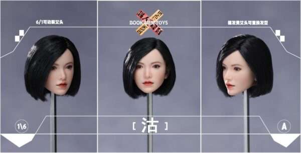 [BMT-02] Second Edition 2nd Female Head Sculpt With Movable Eyes - Image 2