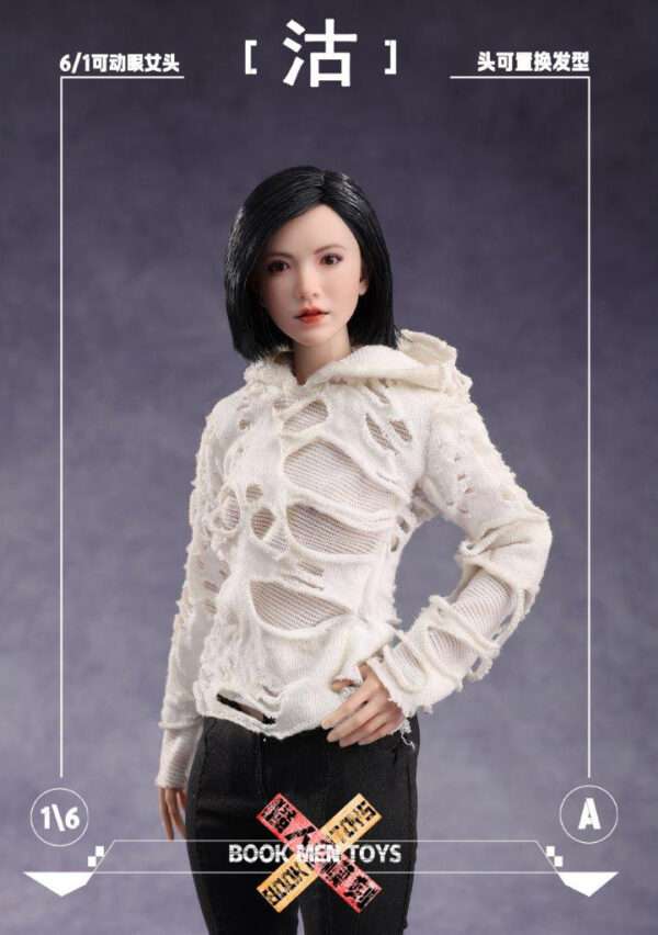 [BMT-02] Second Edition 2nd Female Head Sculpt With Movable Eyes - Image 6