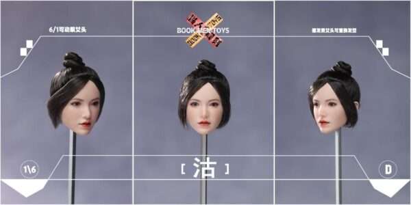 [BMT-02] Second Edition 2nd Female Head Sculpt With Movable Eyes - Image 5