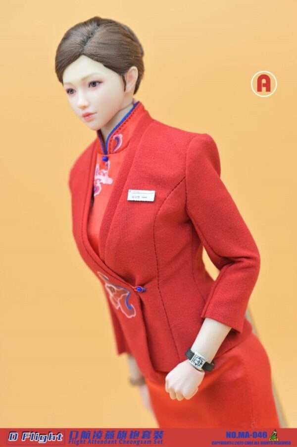 [CK-MA046] D Flight Attendant Cheongsam - Image 4