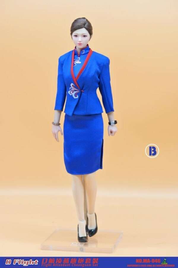 [CK-MA046] D Flight Attendant Cheongsam - Image 7