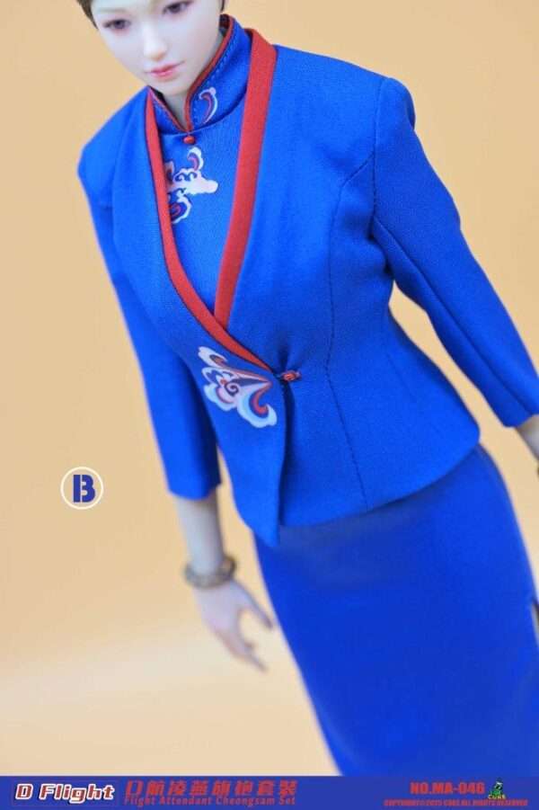 [CK-MA046] D Flight Attendant Cheongsam - Image 8
