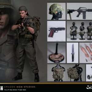 [DAM-DMS054] Vietnam War Platoon Staff Sergeant Barnes