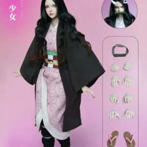 [JKT-K017] Crimson flame Girl Nezuko Cosplay Version