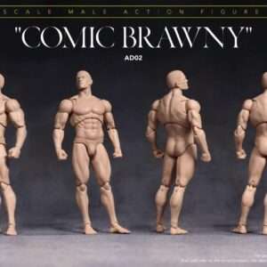 [MUT-AD02] 1/12 Comic Brawny Male Action Figure