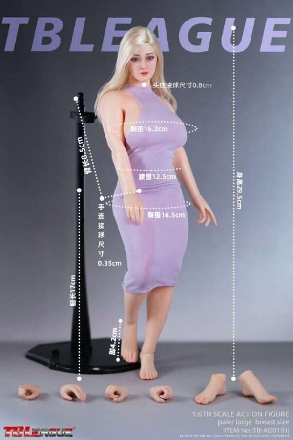 [PL-TBAD01-02] NEW 1/6 Female Bodies - Image 13