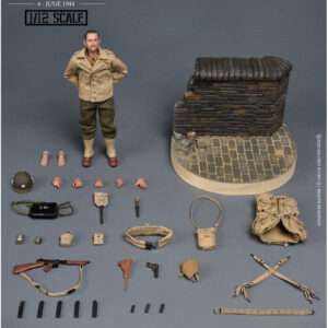 [SS-M004] WWII US. 2nd Ranger Battalion Captain