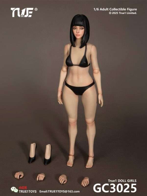 [T1T-GC3025] Jointed Female Body - Image 3