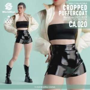 [WB-CA020] Milk Coffee Black Leather Down Set