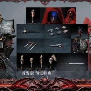 [Z1-003] Fantasy Monster Hunter "Dragon Knight" with Die-cast Armor